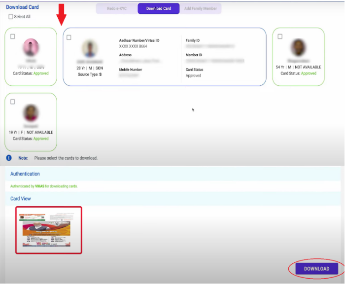 Download Ayushman Card