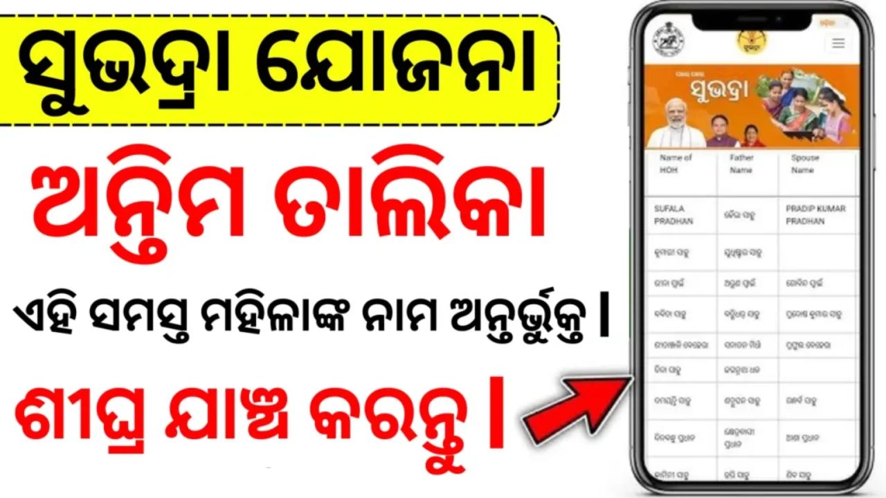 sUBHADRA Yojana