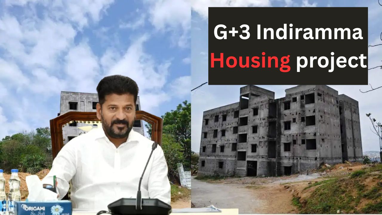 Telangana G+3 Indiramma Housing project