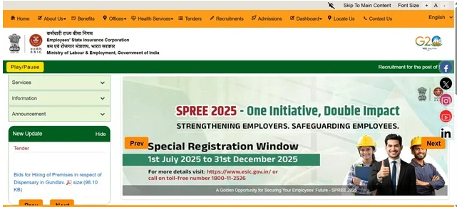 ESIC SPREE
