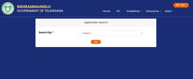 Indiramma illu Application Search